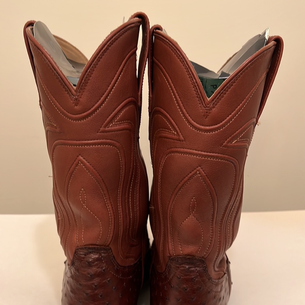 Tecovas cowgirl boots, size 9.5, brown - Picture 11 of 14